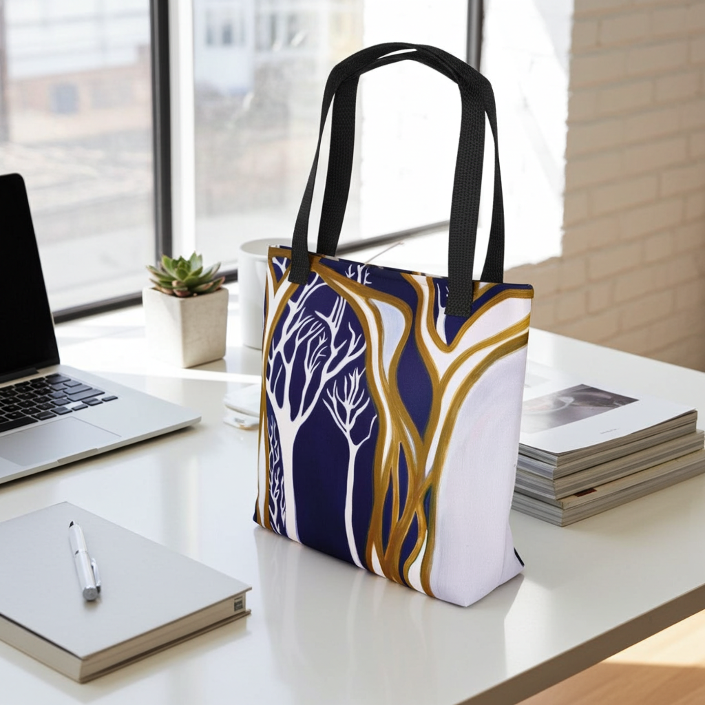 Dark Madrones Tote Bag