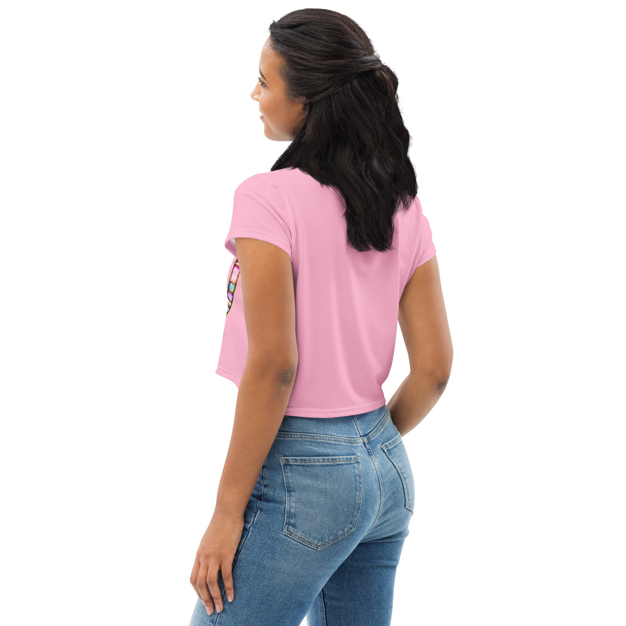Big Cat Buddies Crop T-Shirt