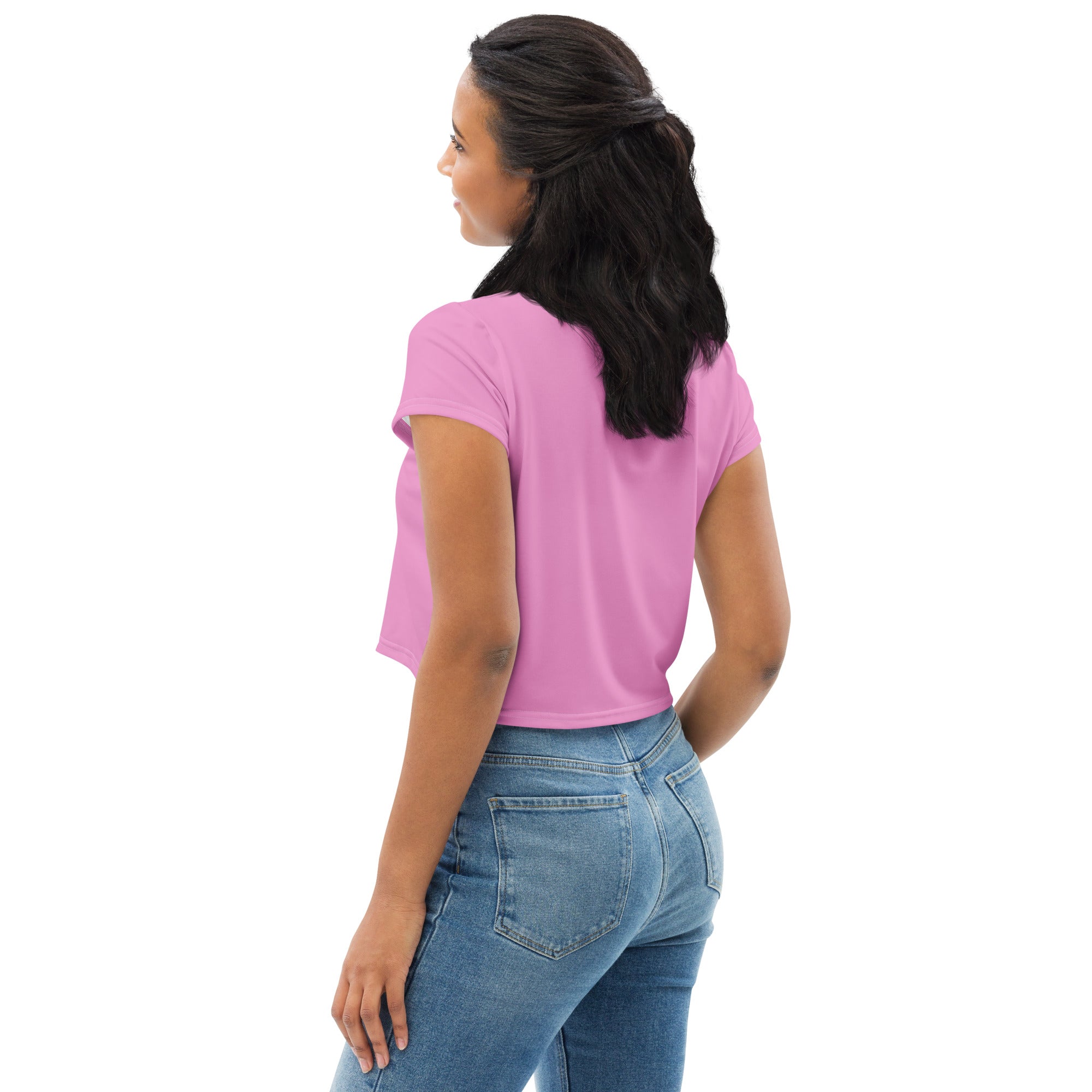 Bath Time Cat Crop T-shirt