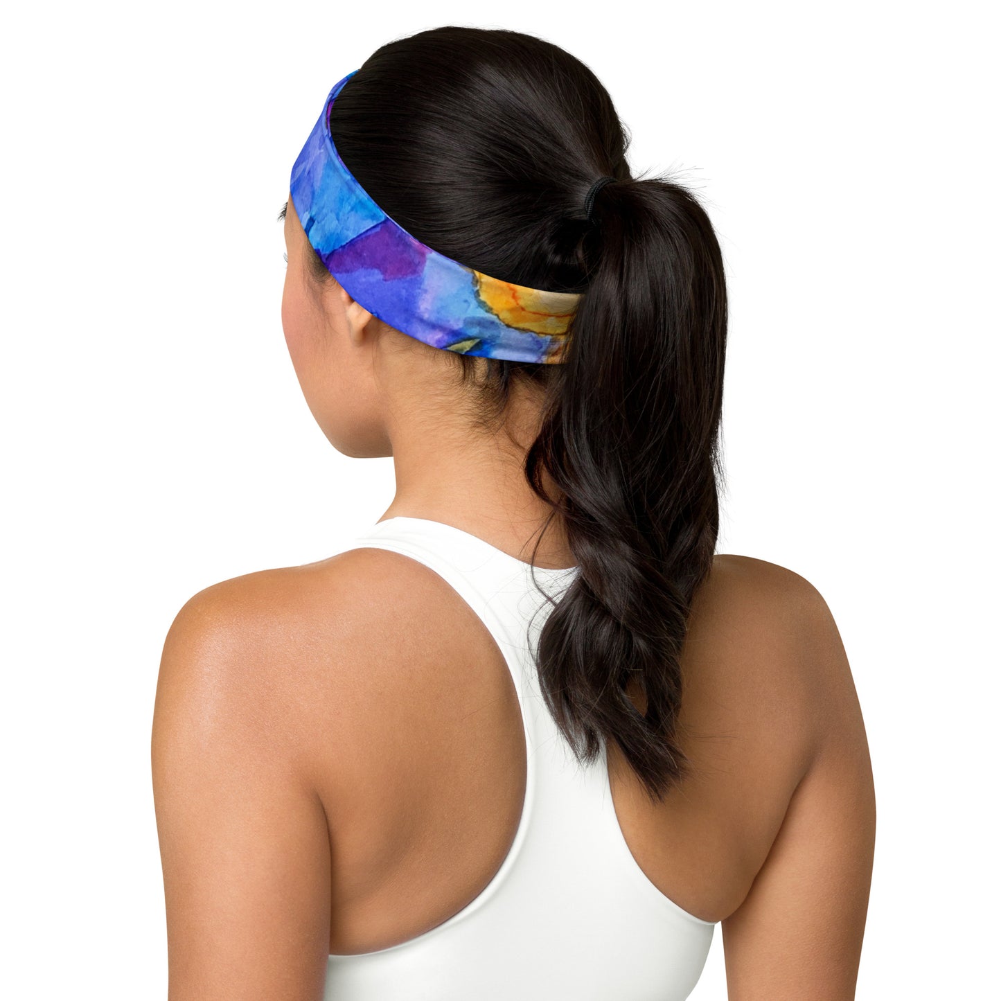 Blue Stems Headband