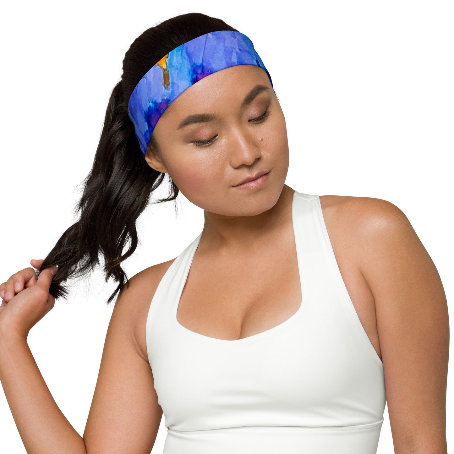 Blue Stems Headband