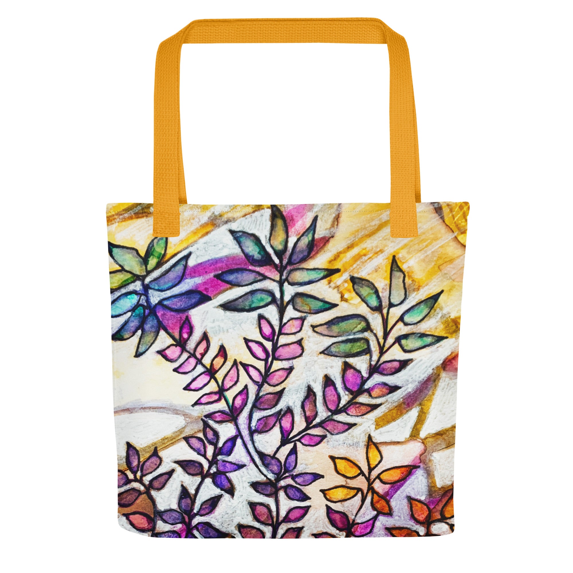 White Creek Leaves Tote bag
