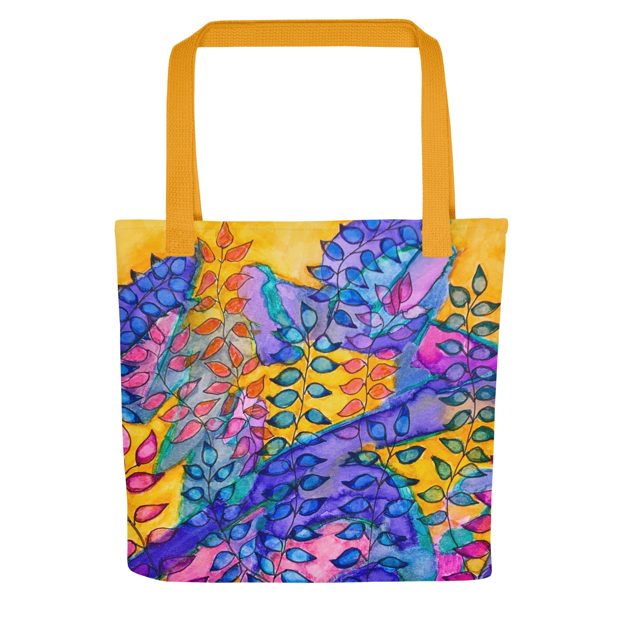 Sunrise Leaves Tote bag