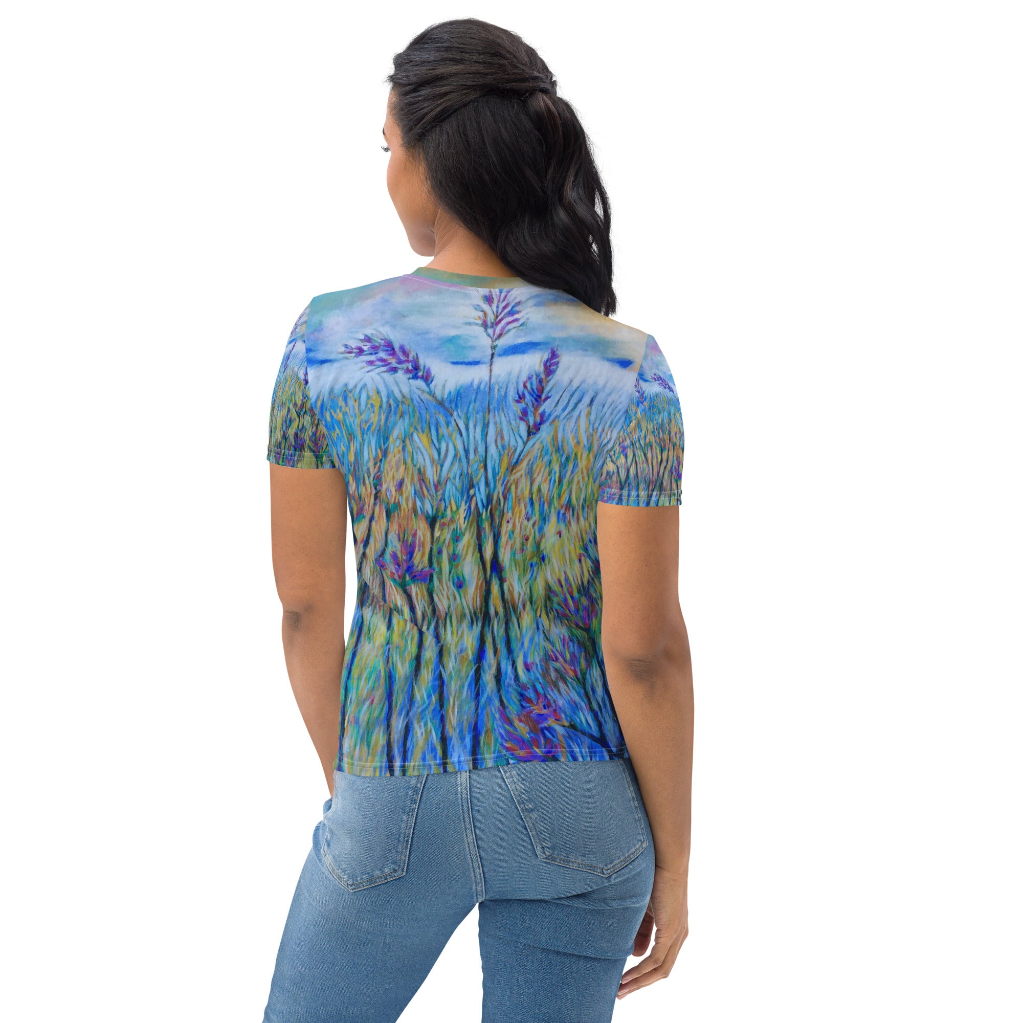 Blue Thistle Women's T-shirt