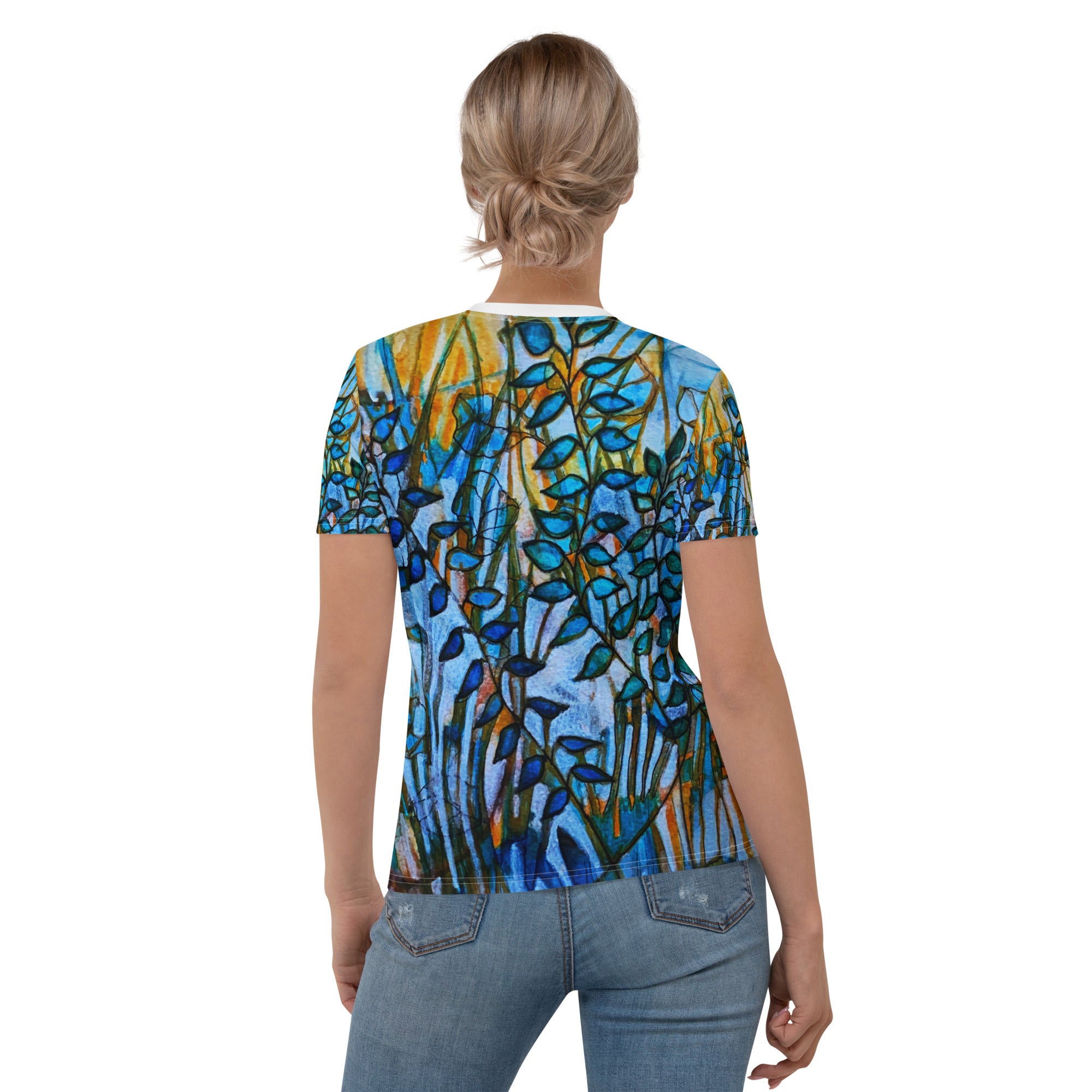 Sunset Leaves Women's T-shirt