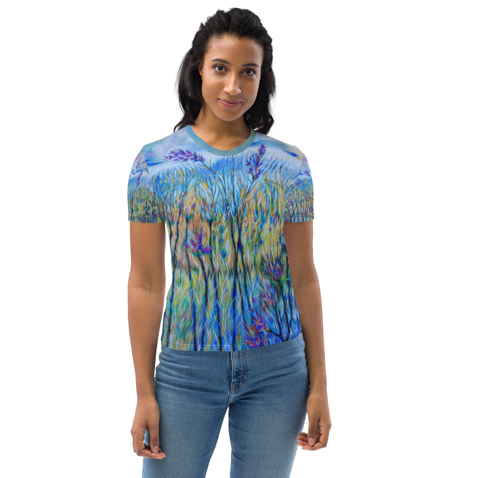 Blue Thistle Women's T-shirt