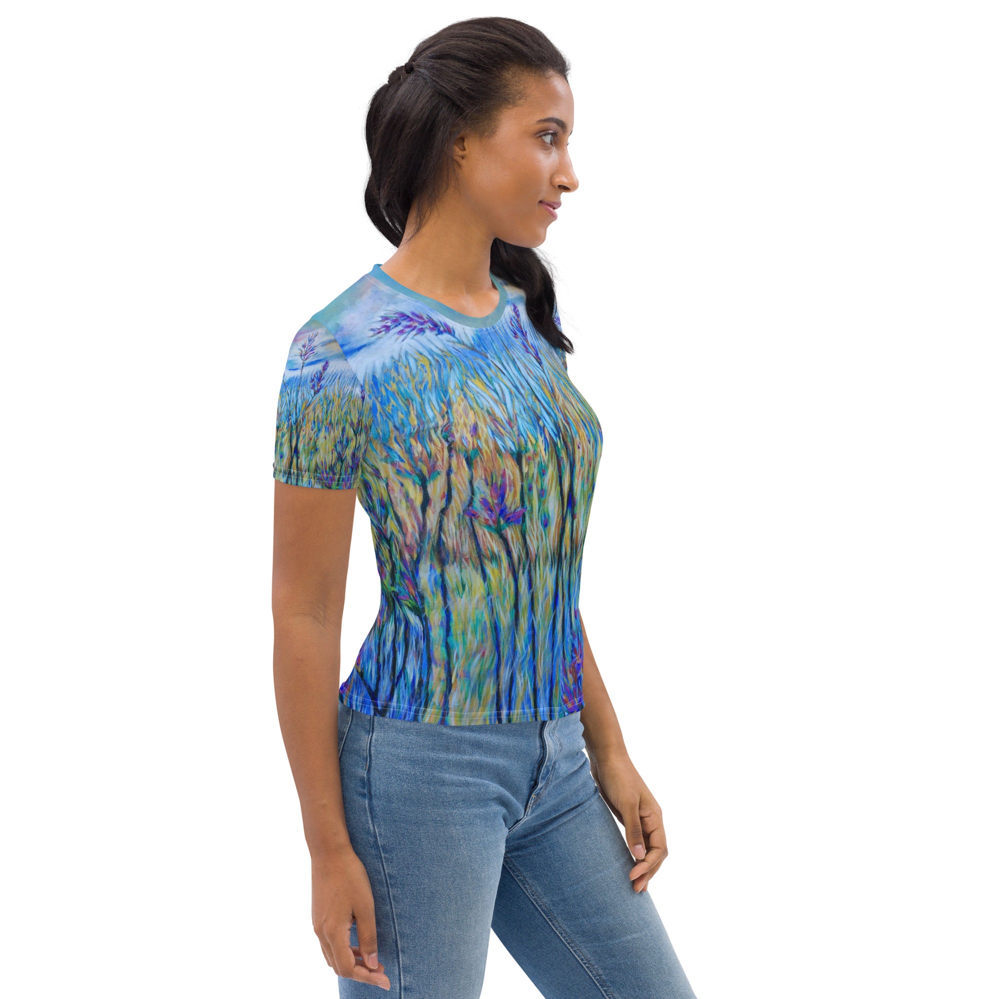 Blue Thistle Women's T-shirt