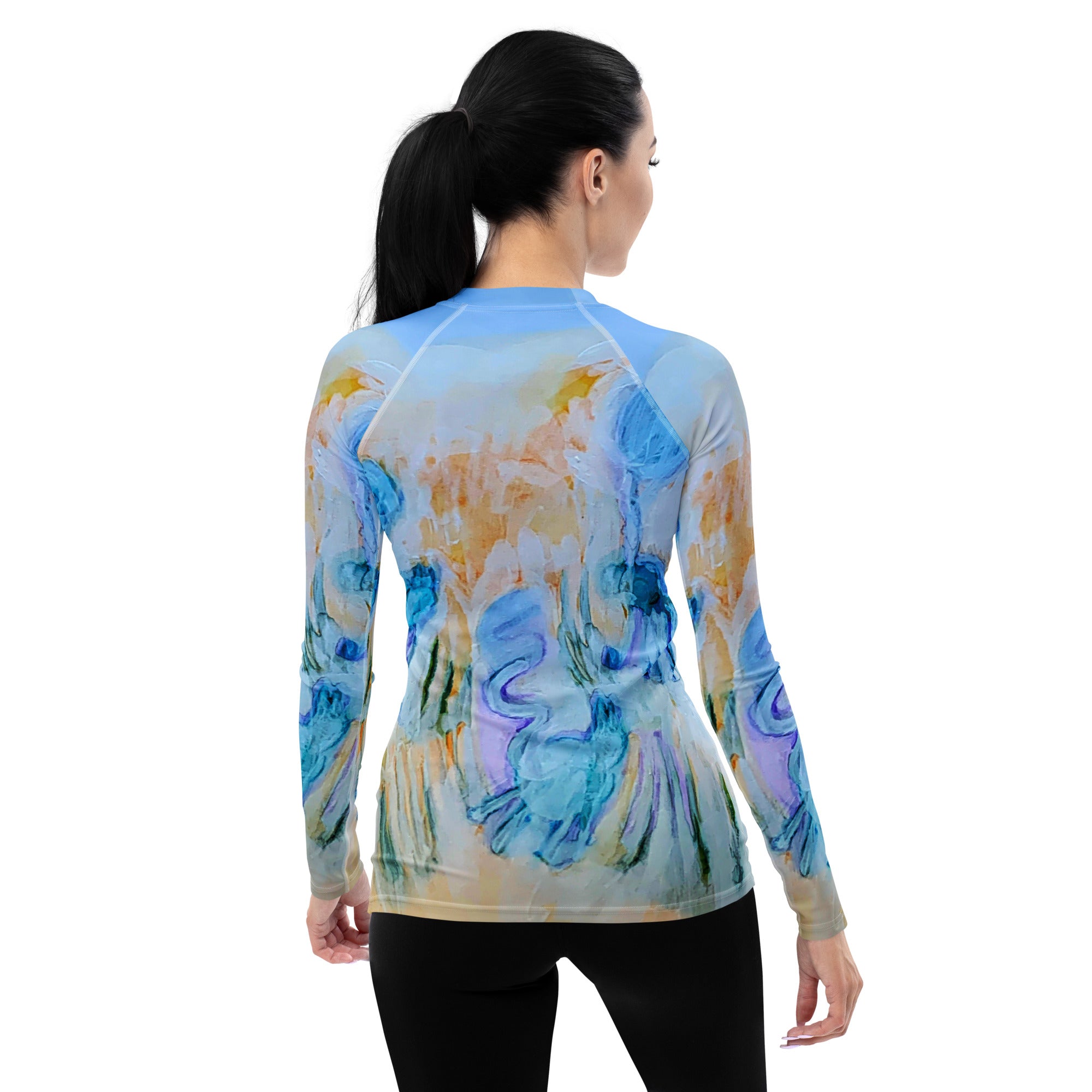 Softly Abstract Women's Sun Shirt