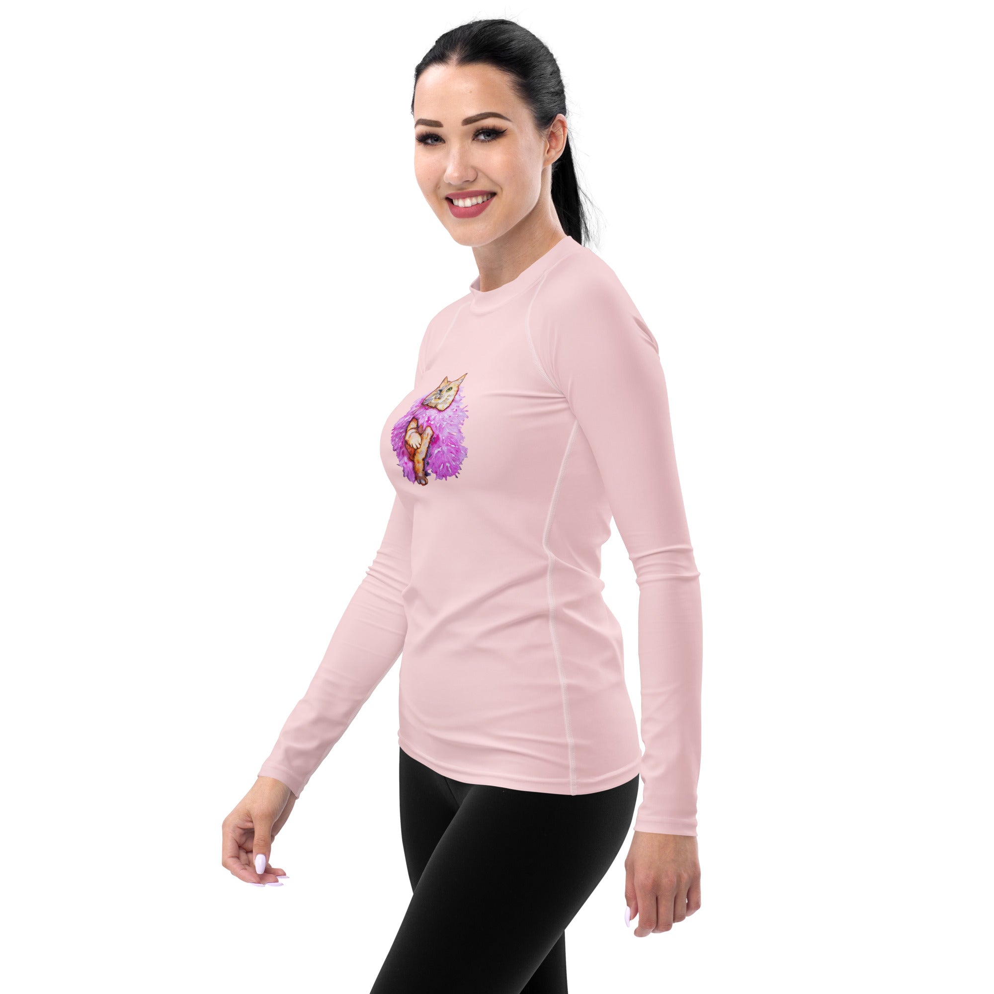 Boa Wink Cat Women's Sun Shirt