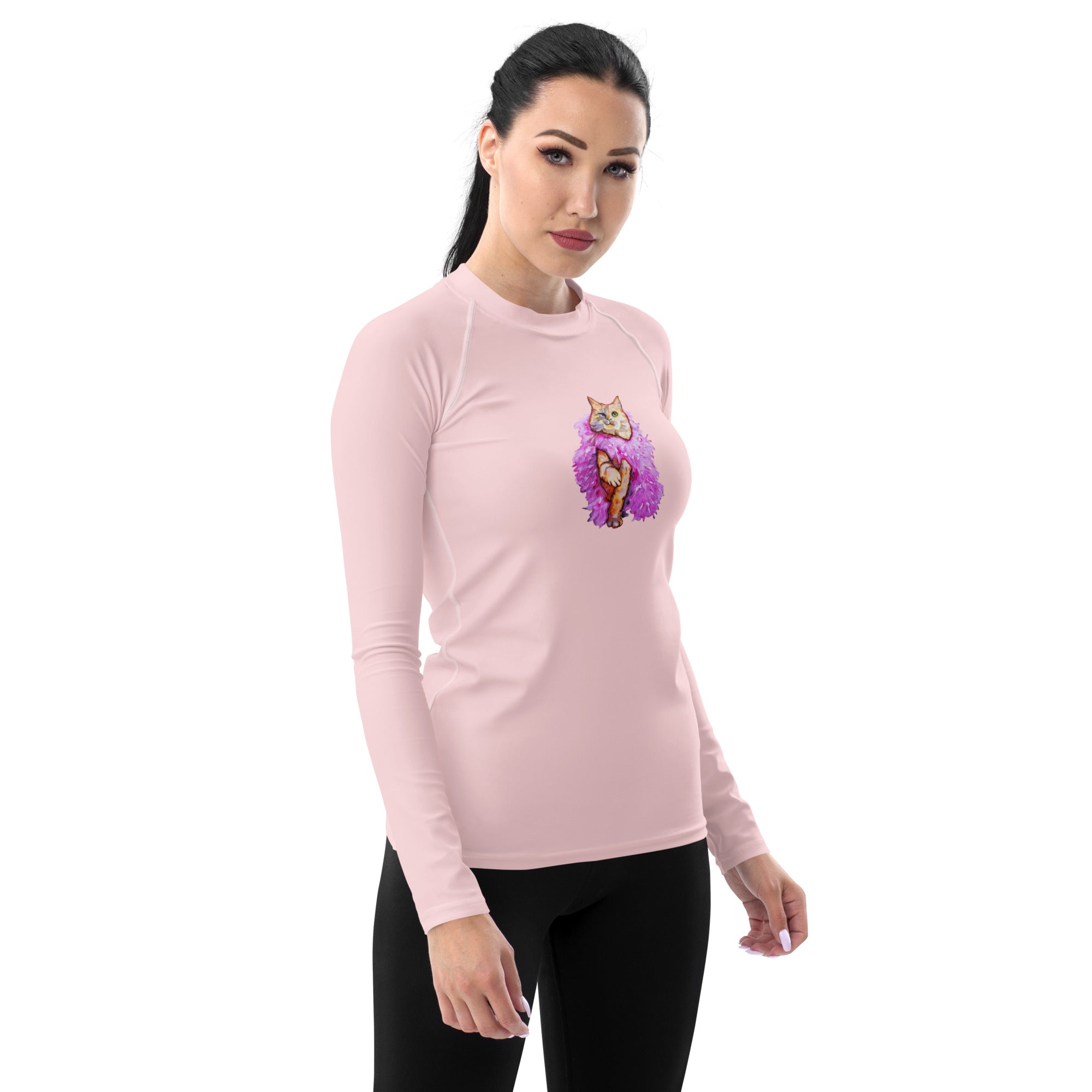Boa Wink Cat Women's Sun Shirt