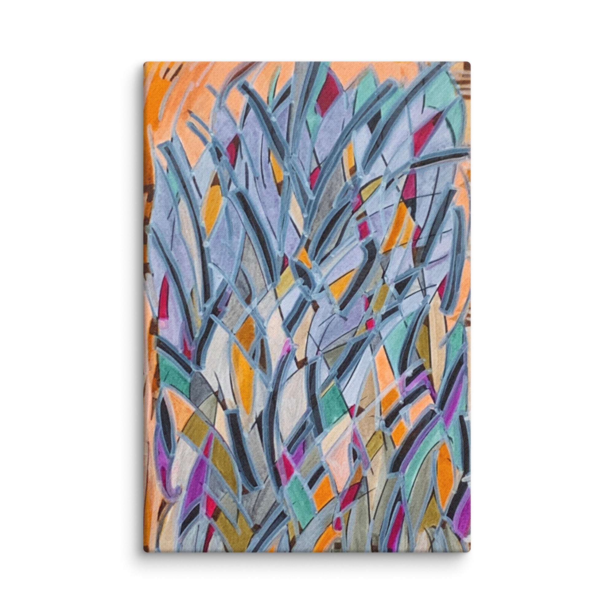 Sydney Opera Abstract Large Artwork Canvas Print 40x60