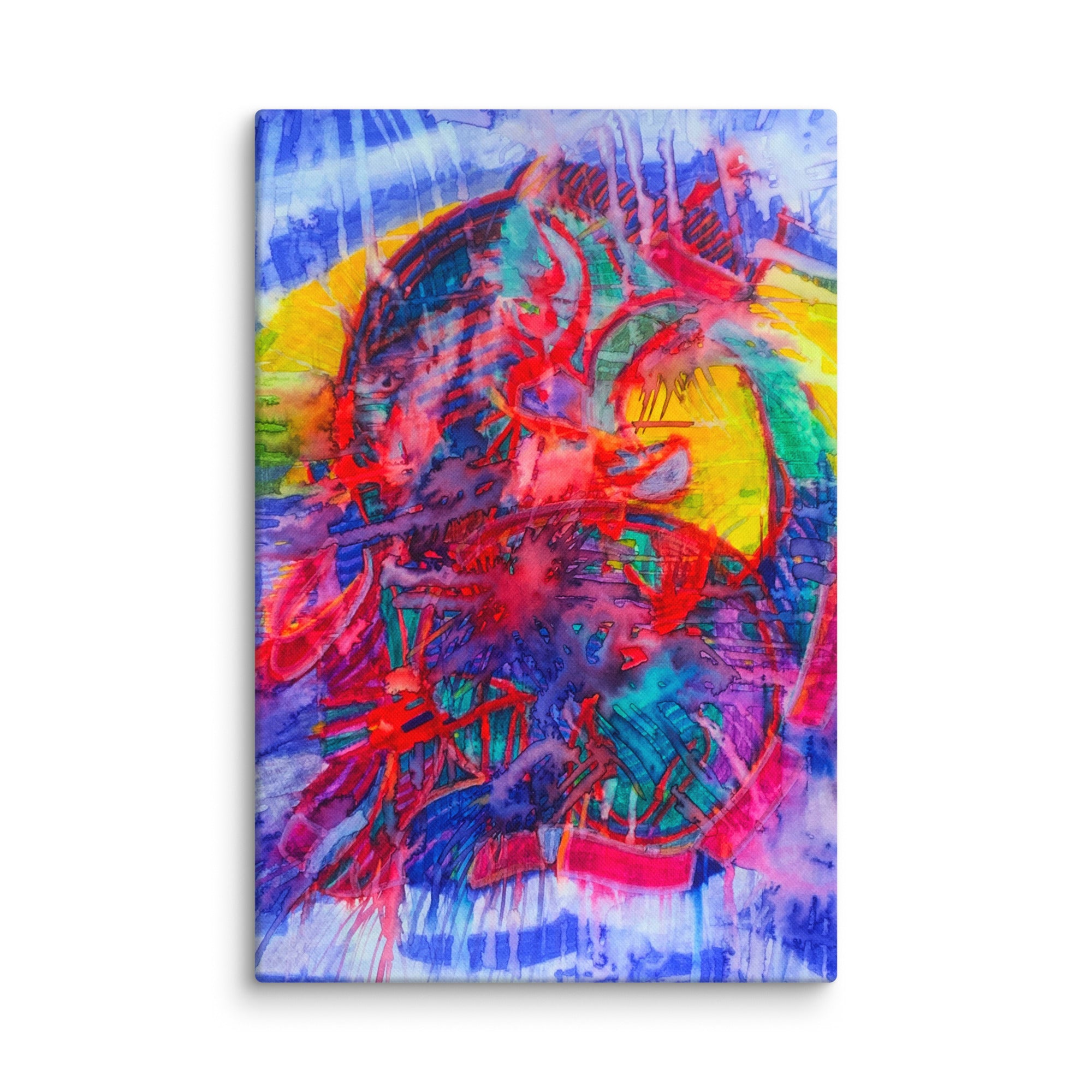 Tunnel Large Artwork Canvas Print 40x60