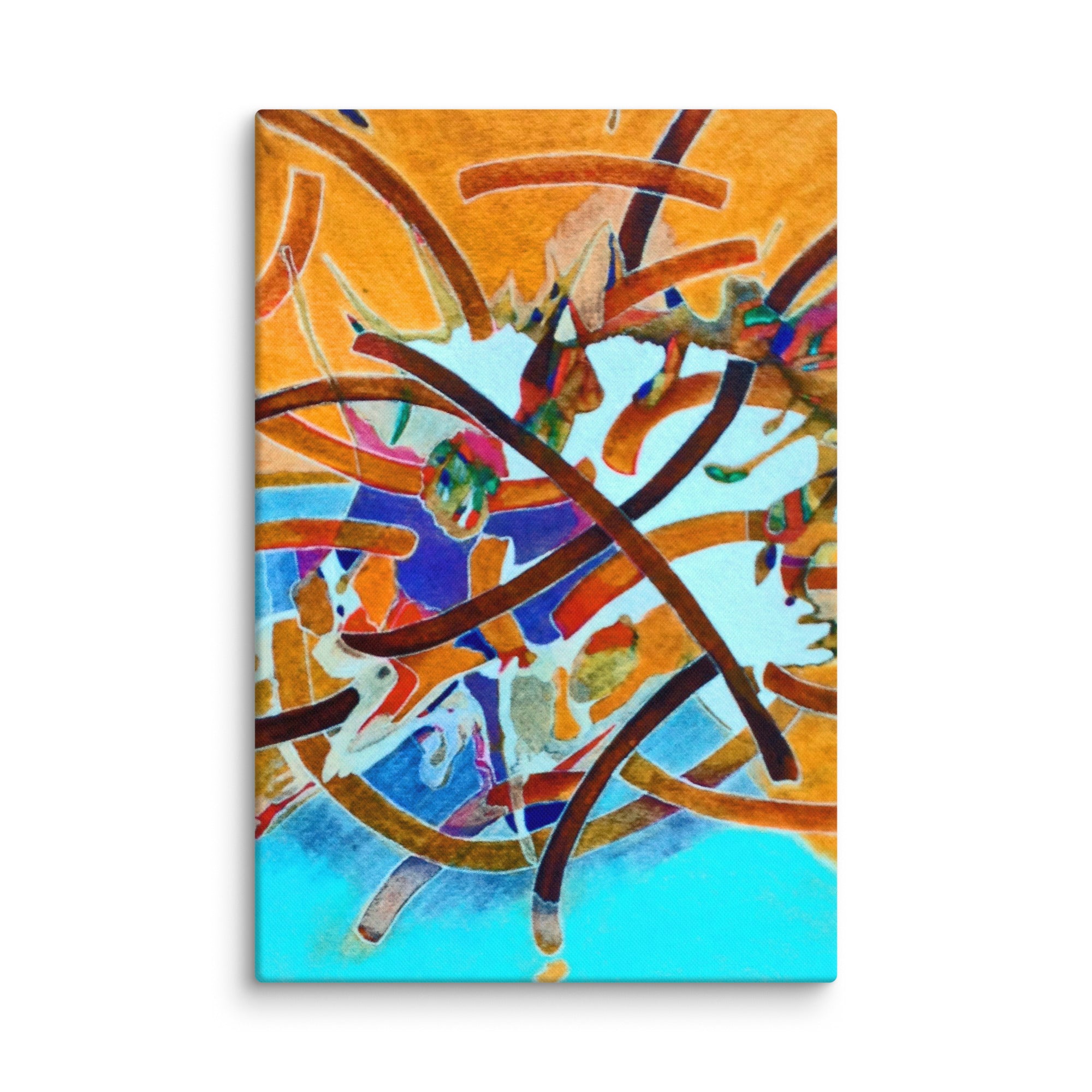 Unexpected Abstract Canvas Print Unframed 40x60