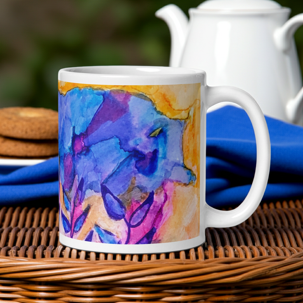 Blue Stems Mug