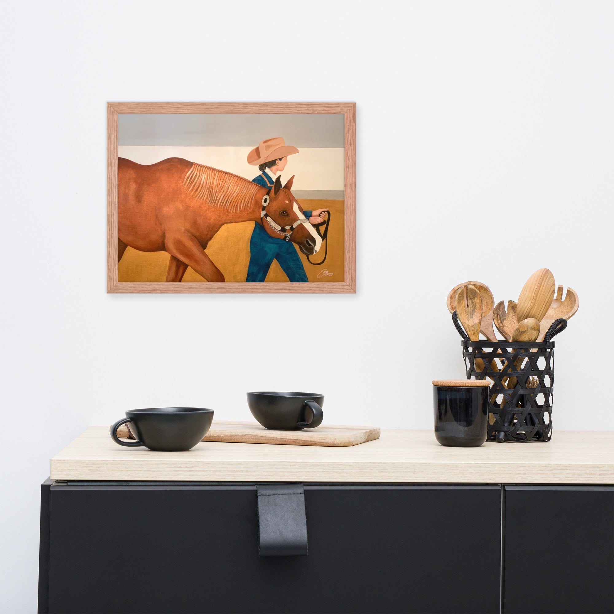 Showmanship Framed Poster