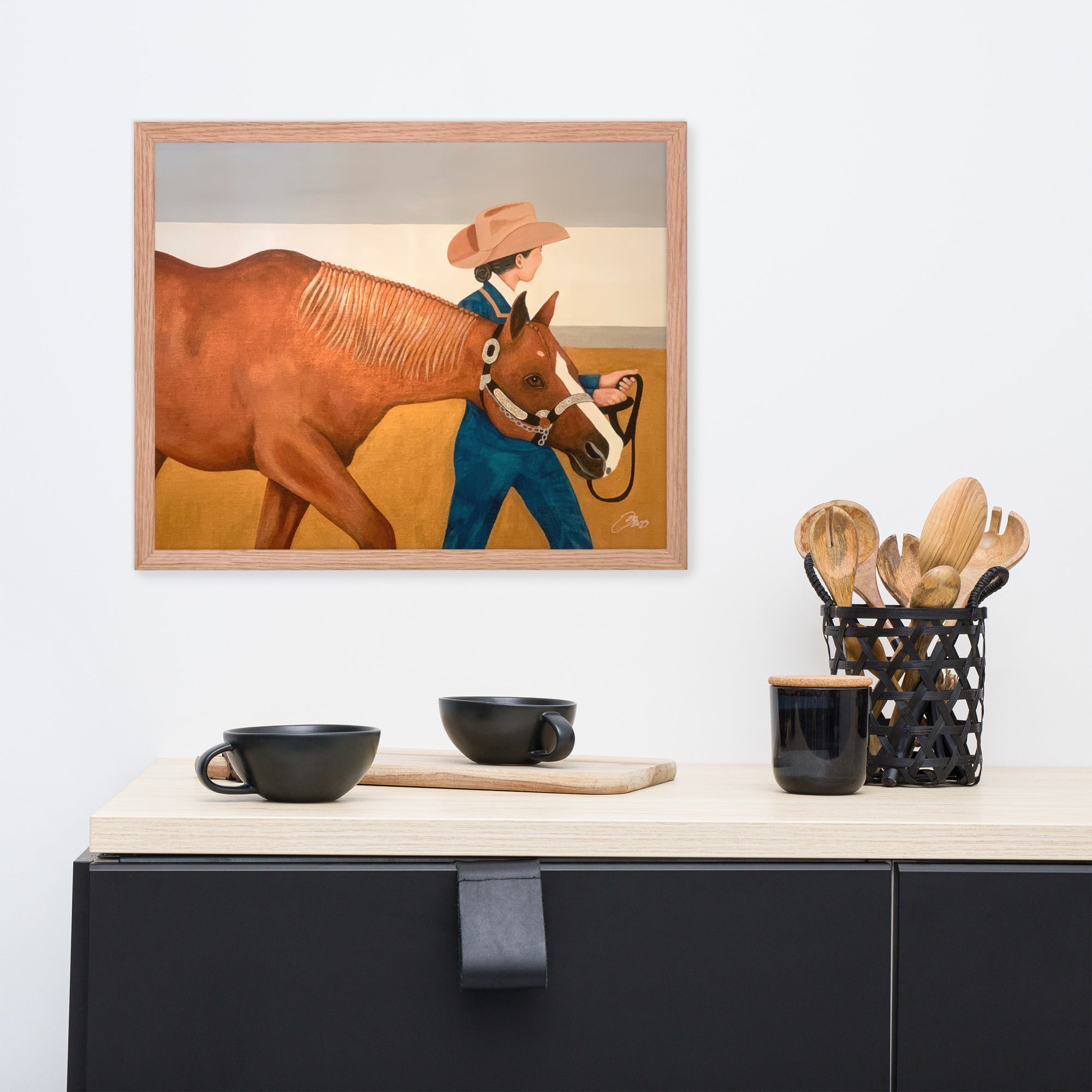 Showmanship Framed Poster