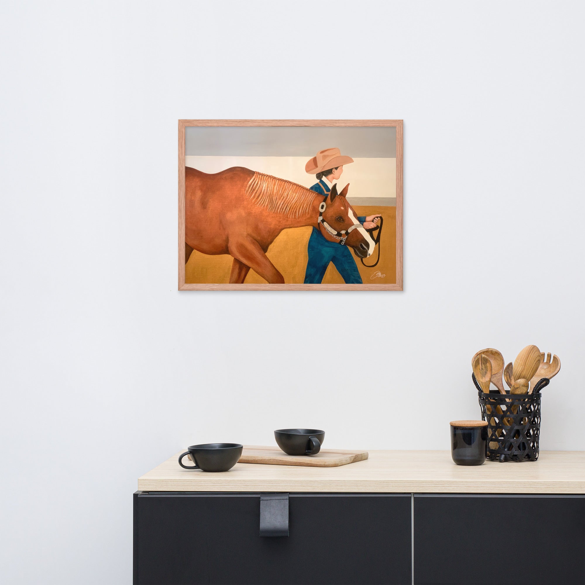 Showmanship Framed Poster
