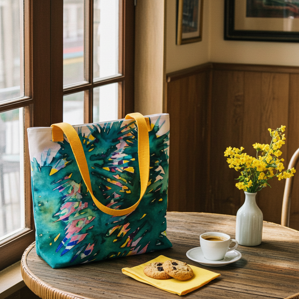 Looking Glass Leaves Tote bag