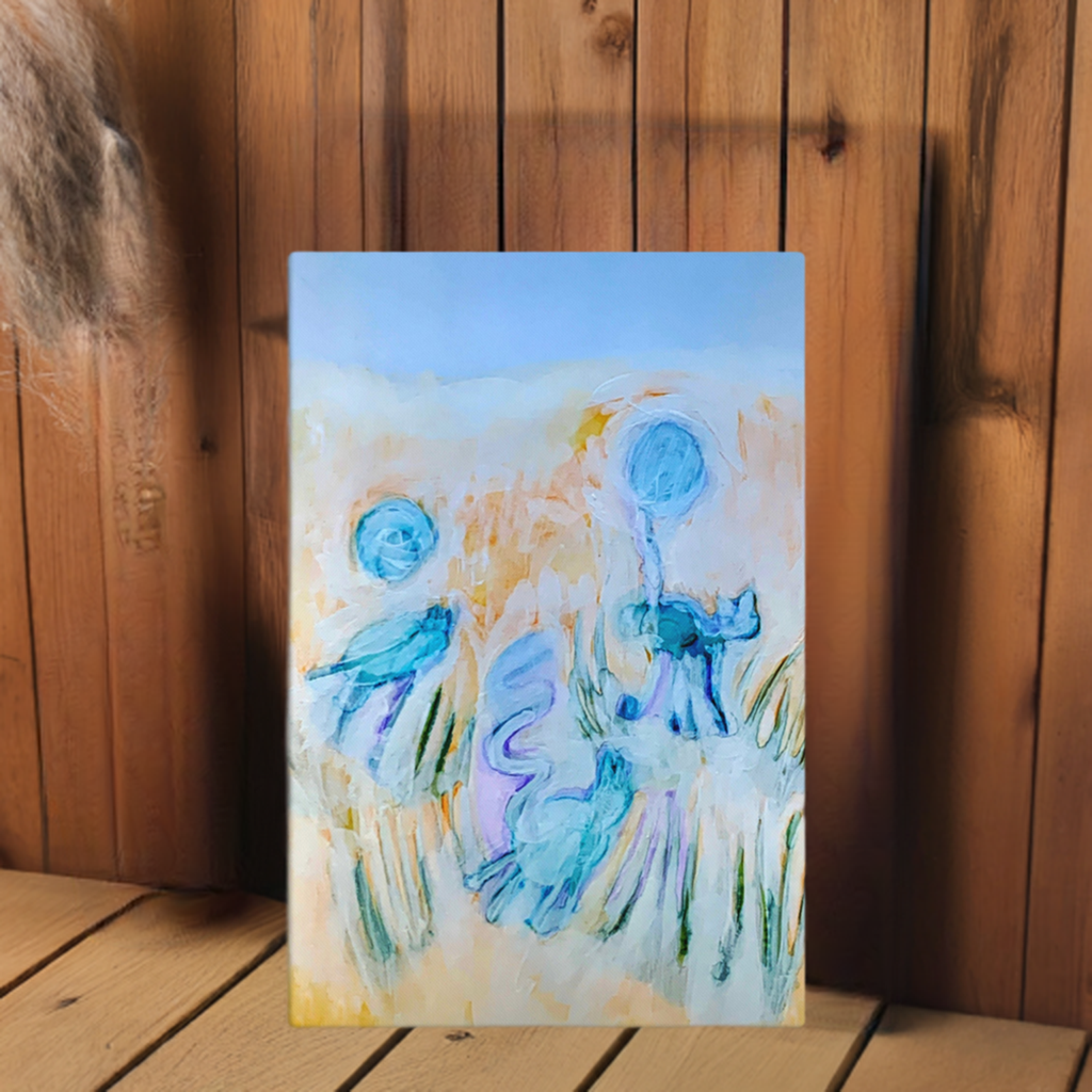 Softly Abstract Large Artwork Canvas Print 40x60