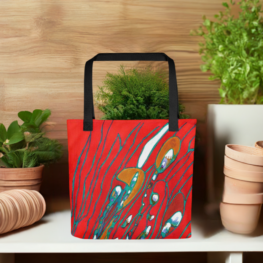 August Abstract Tote Bag