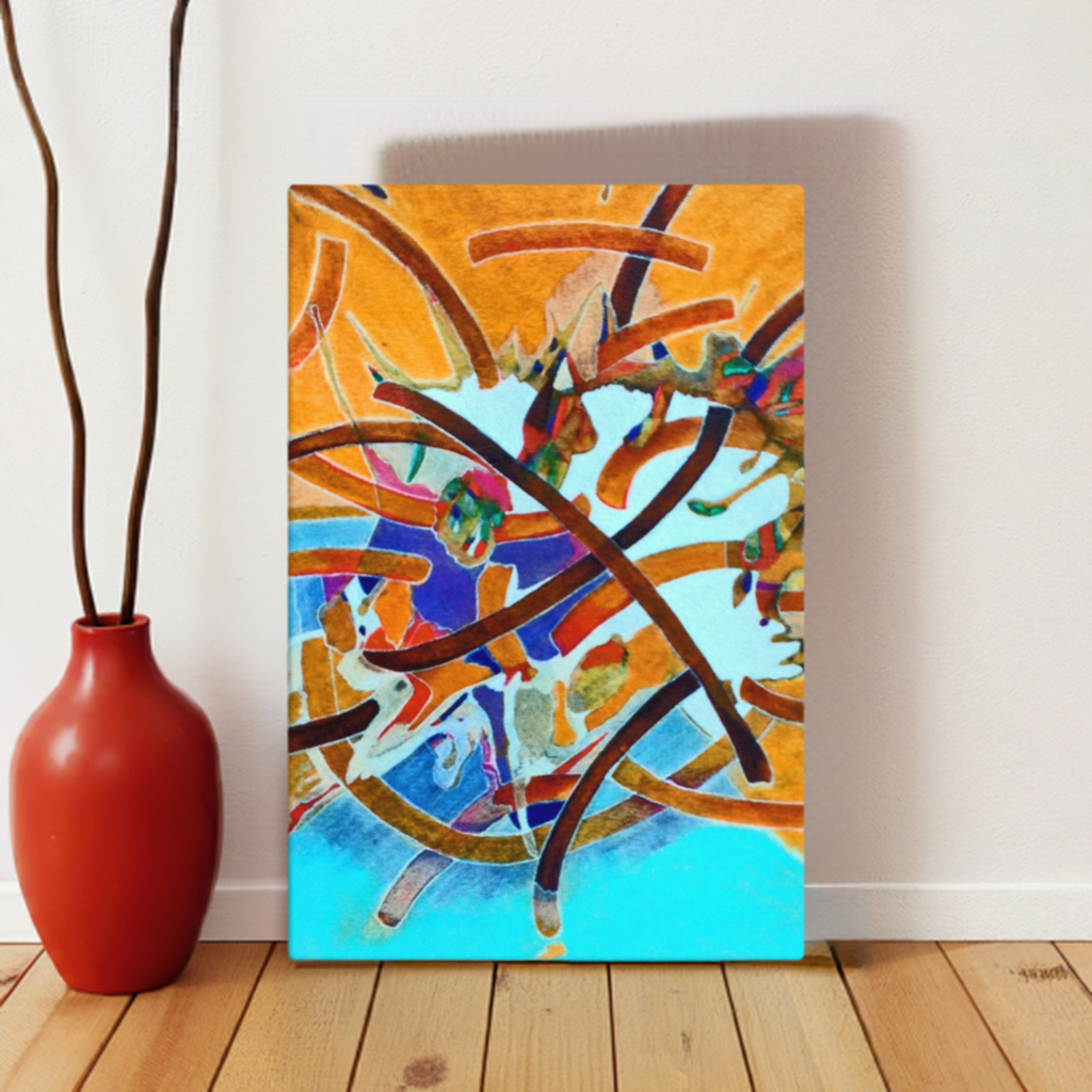 Unexpected Abstract Canvas Print Unframed 40x60