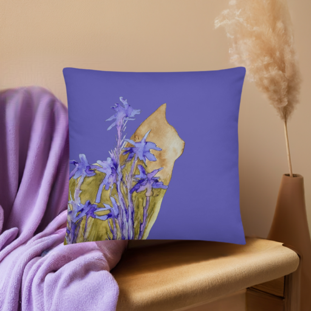 Cat Profile Pillow