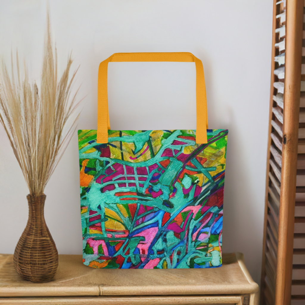 Overgrown Bridge Tote Bag