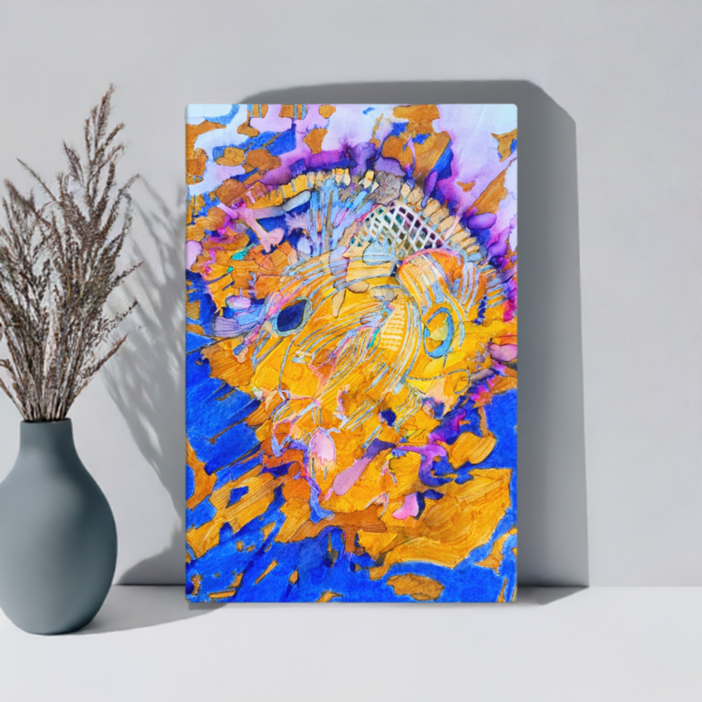 In Plain Sight Abstract Large Artwork Canvas Print Unframed 40x60