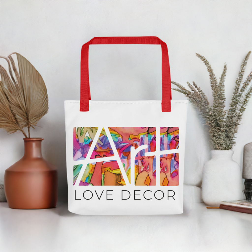 Art Love Decor Tote Bag