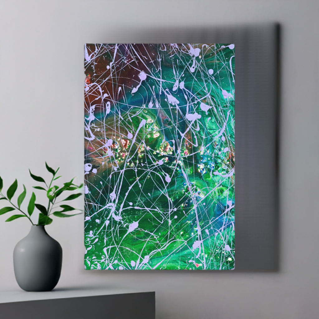 Lost in Thought Abstract Large Artwork Canvas Print 40x60