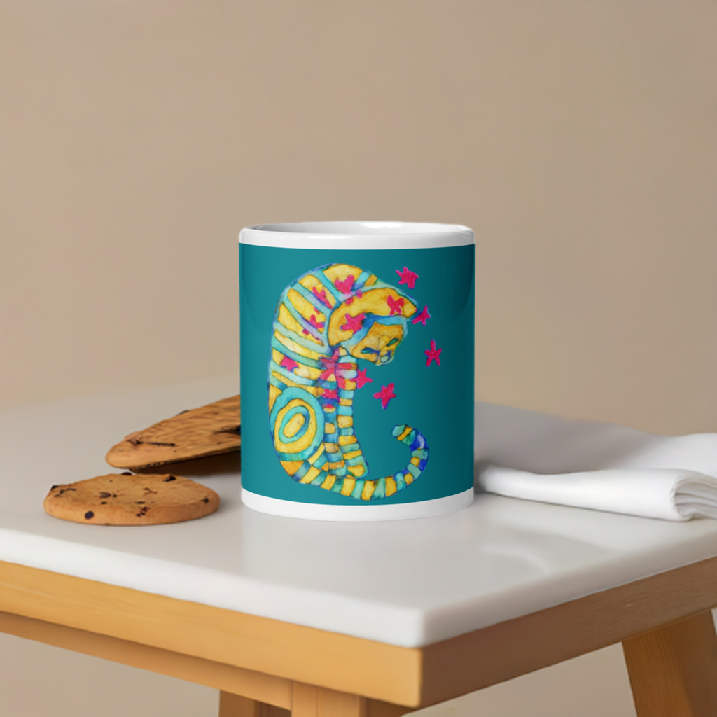 Dreamer Cat Mug