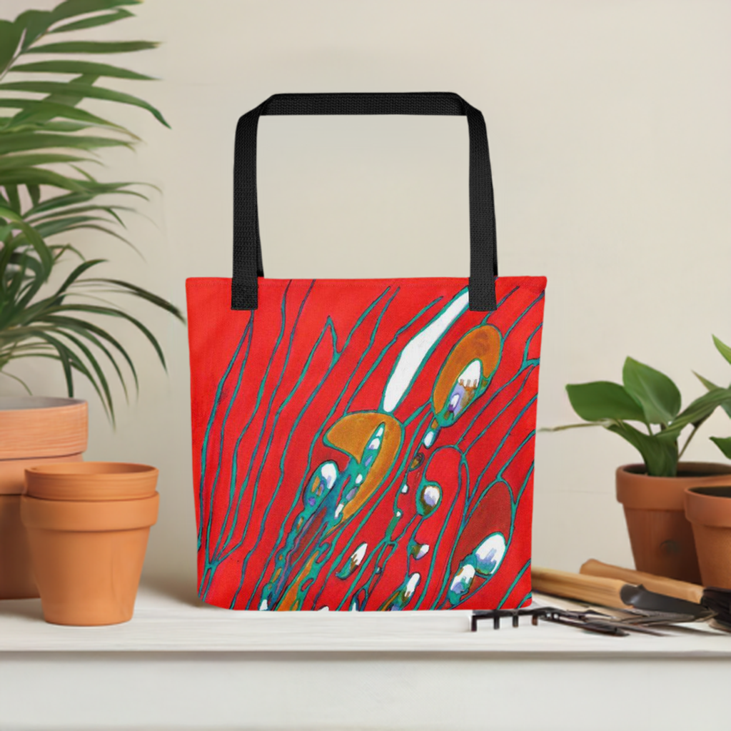 August Abstract Tote Bag