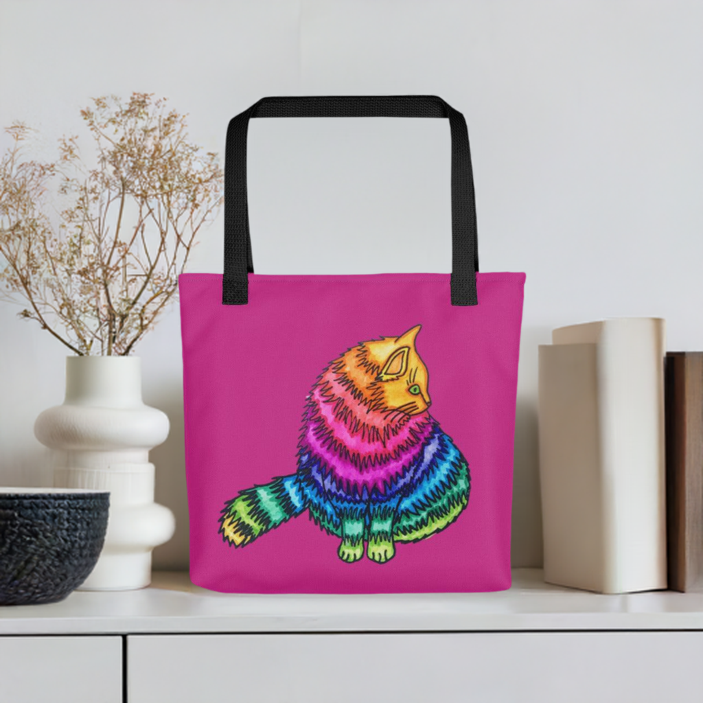 Rainbow Cat Tote bag