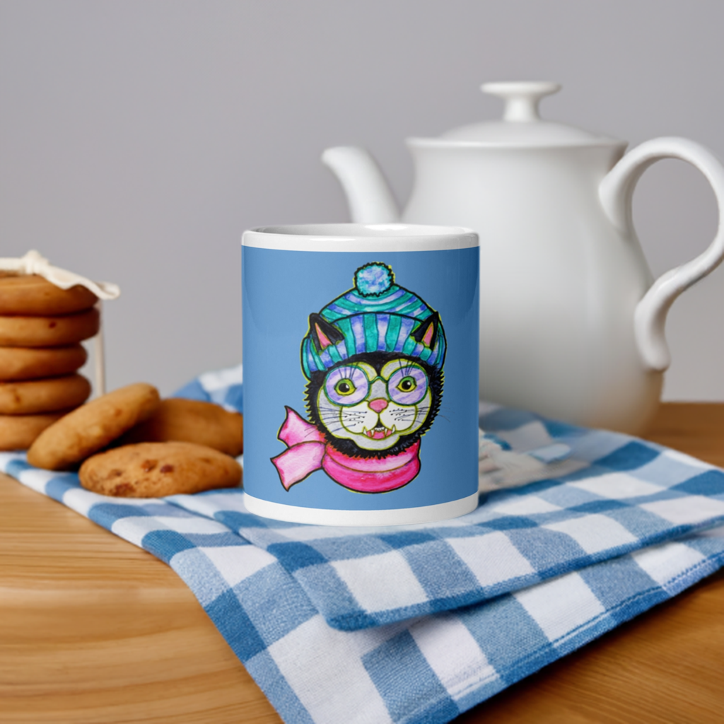 Kitty Cat Beanie Mug