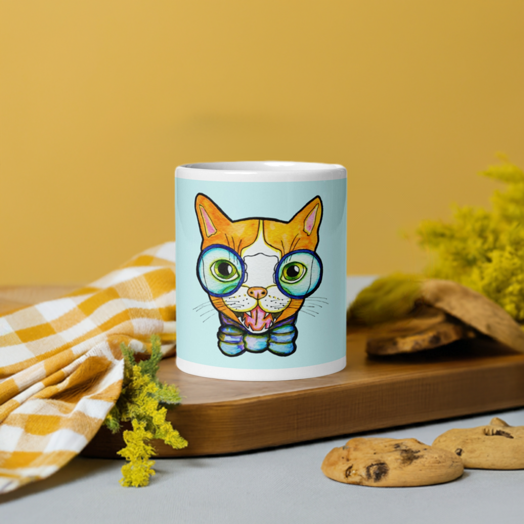 Kitty Cat Smile Mug