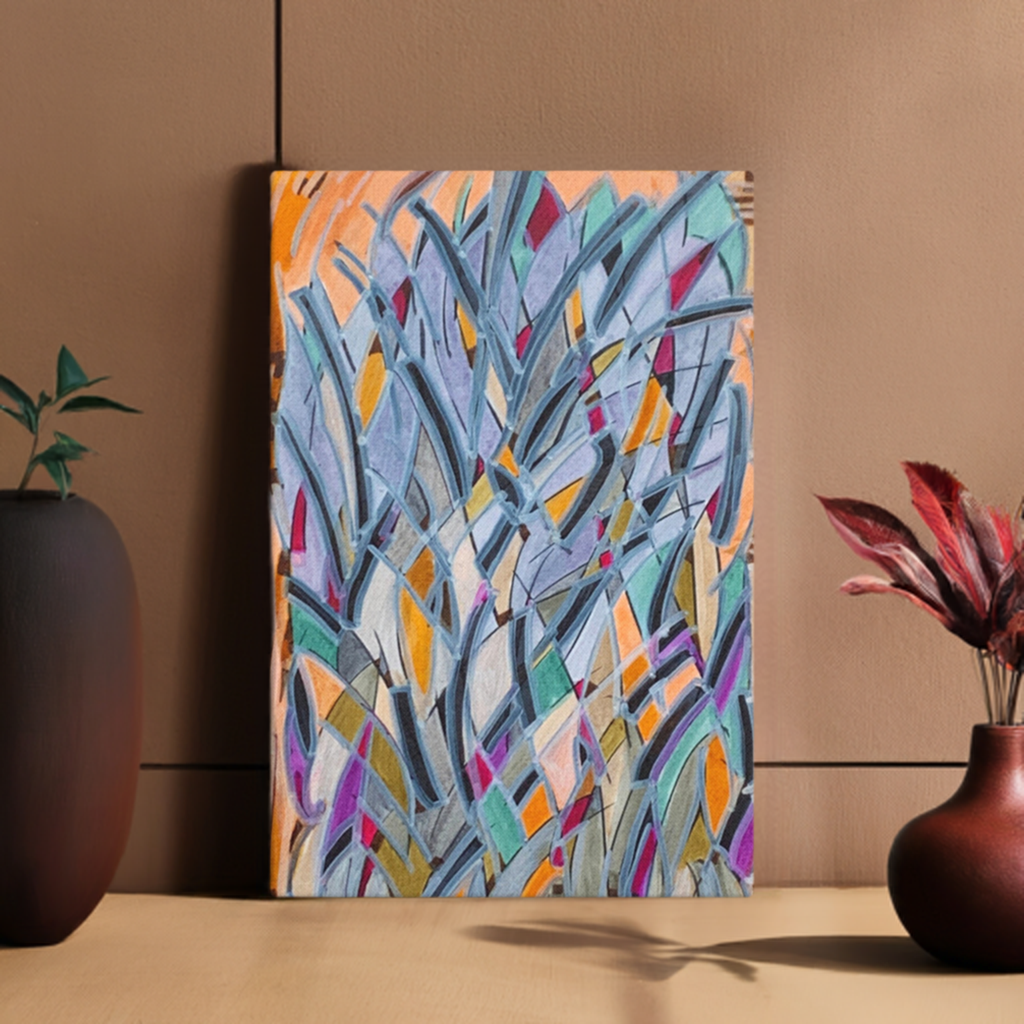 Sydney Opera Abstract Large Artwork Canvas Print 40x60