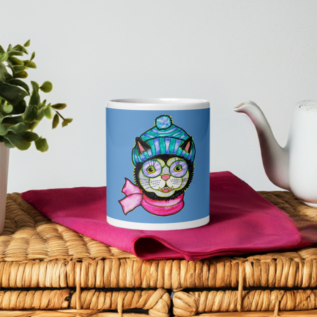Kitty Cat Beanie Mug