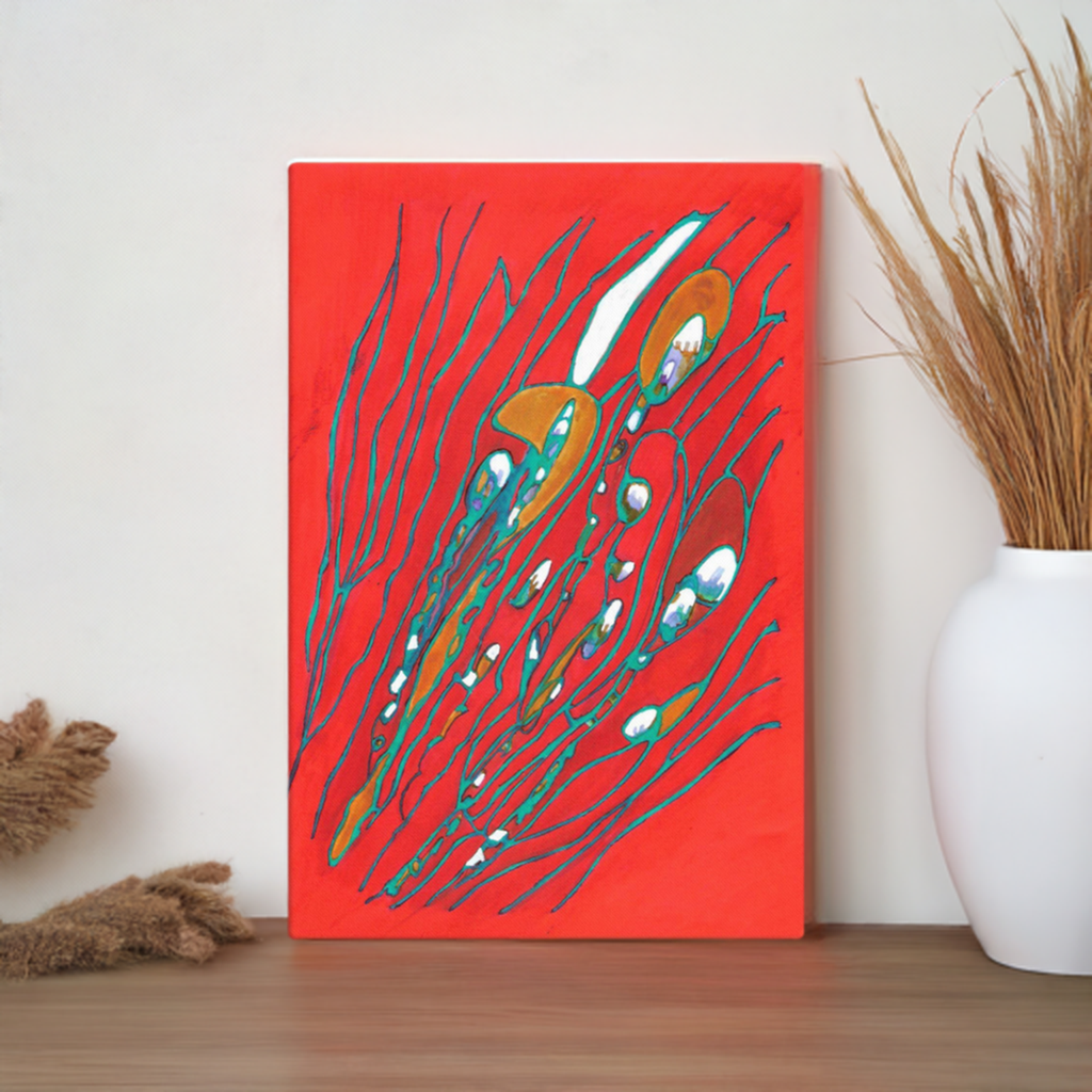 August Abstract Large Artwork Canvas Print 40x60