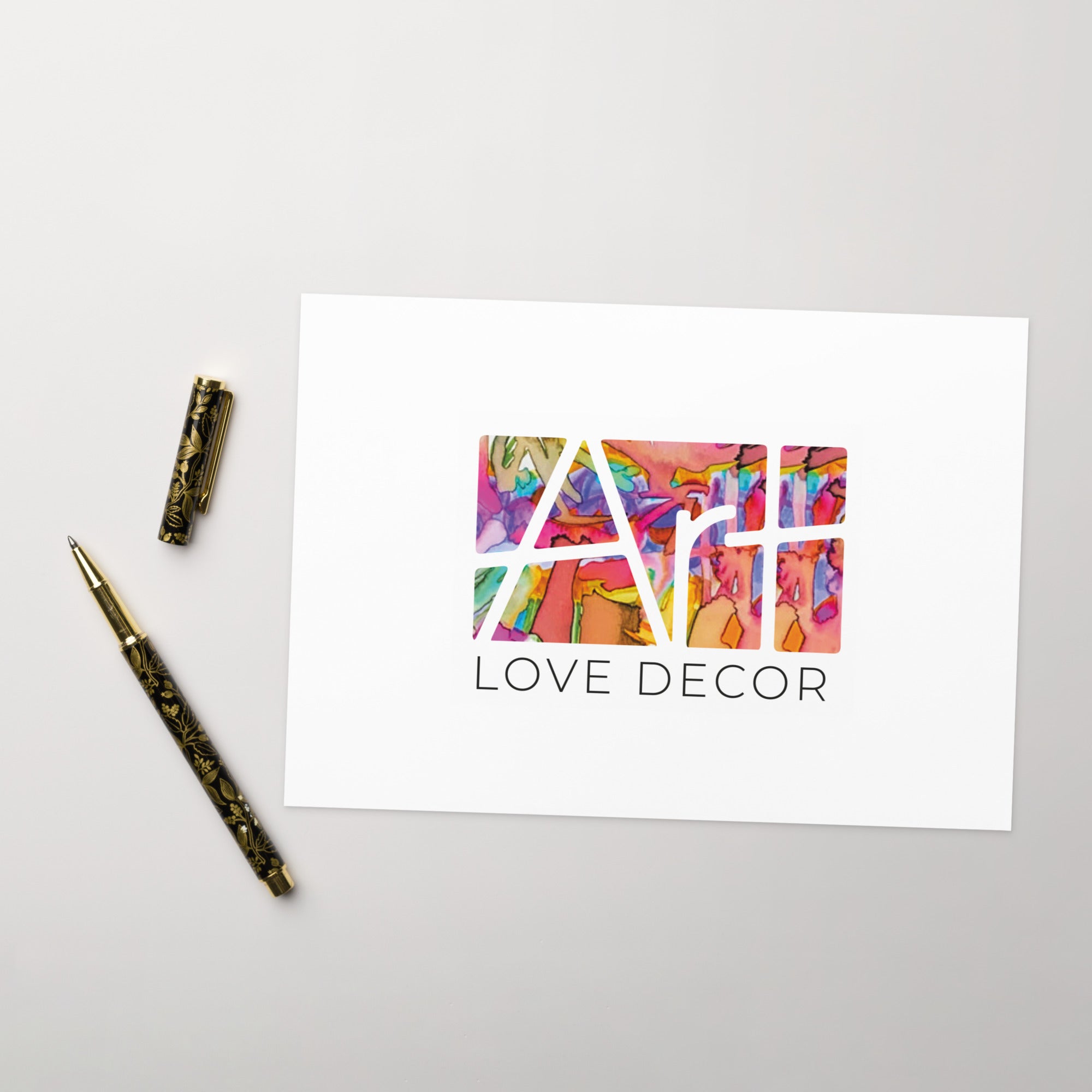 Art Love Decor Logo Card