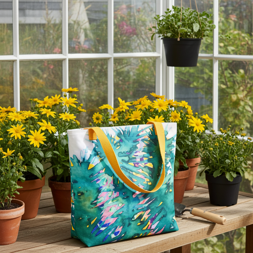 Looking Glass Leaves Tote bag