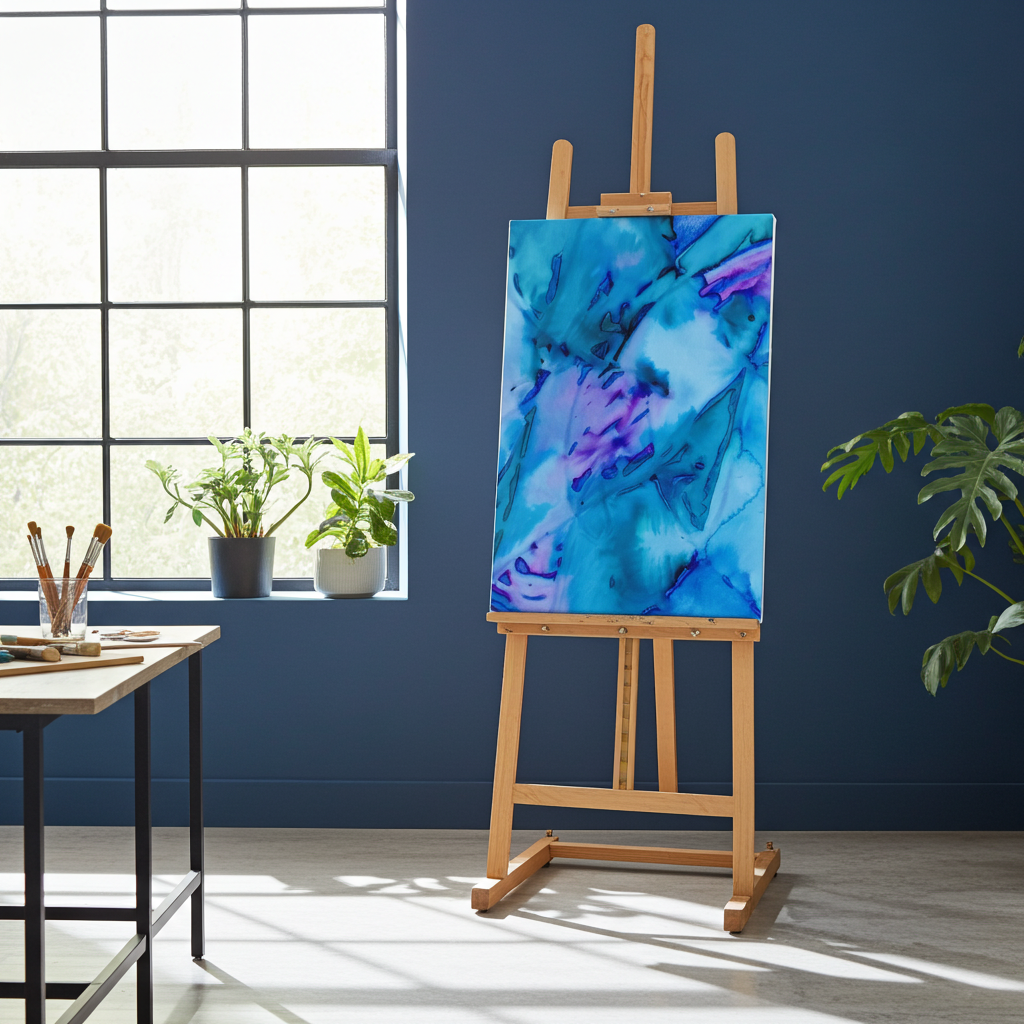 Show Stopper Abstract Canvas Print Unframed