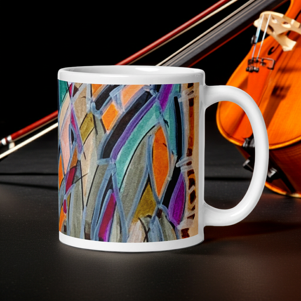 Sydney Opera Abstract Mug