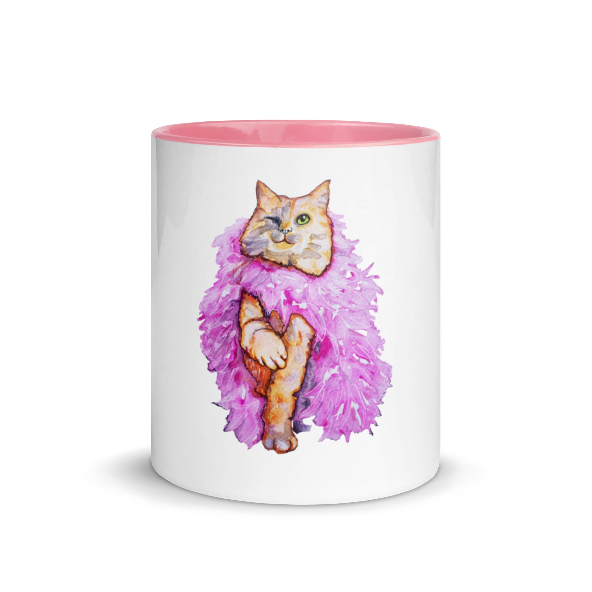 Boa Wink Cat Mug
