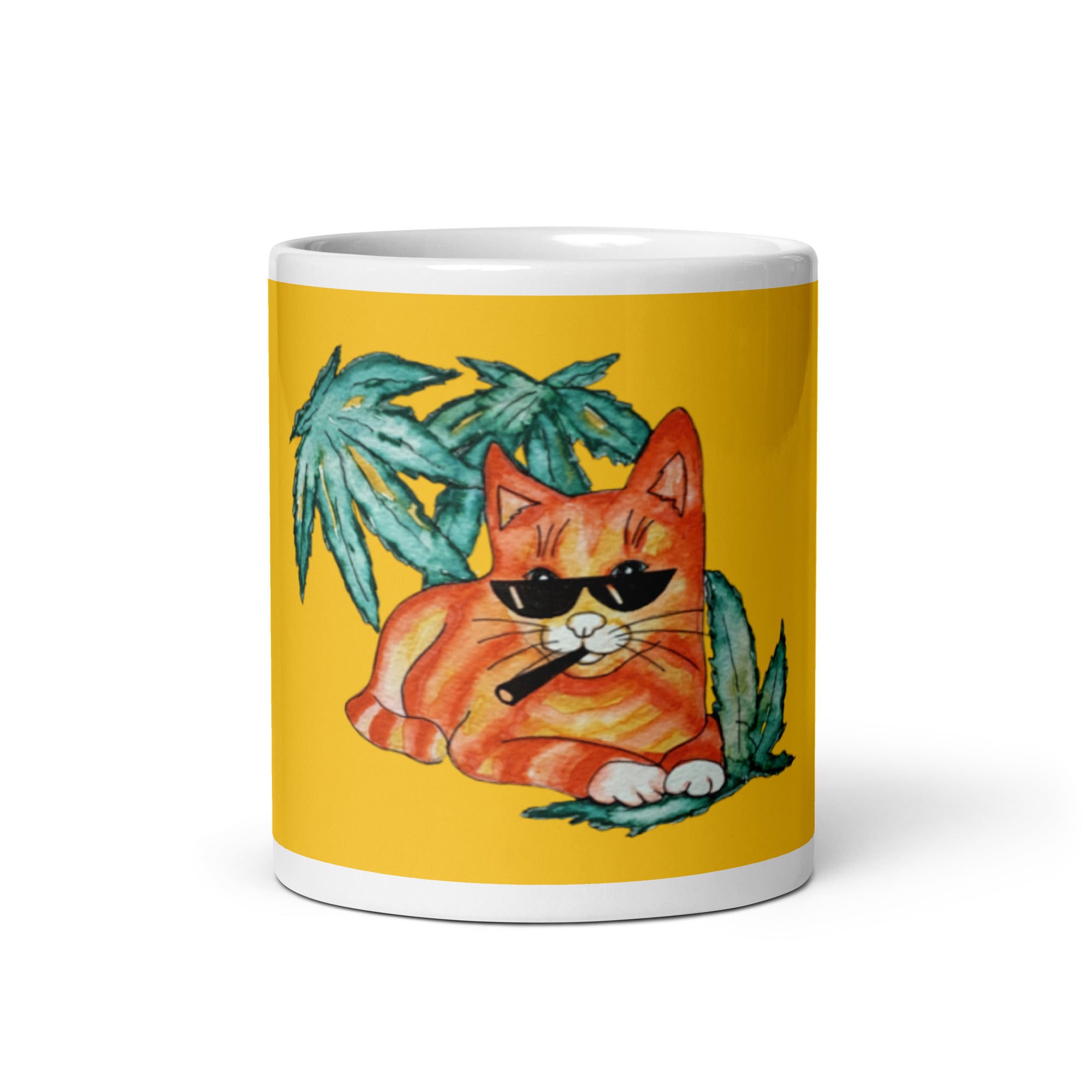 Cool Ginger Cat Mug