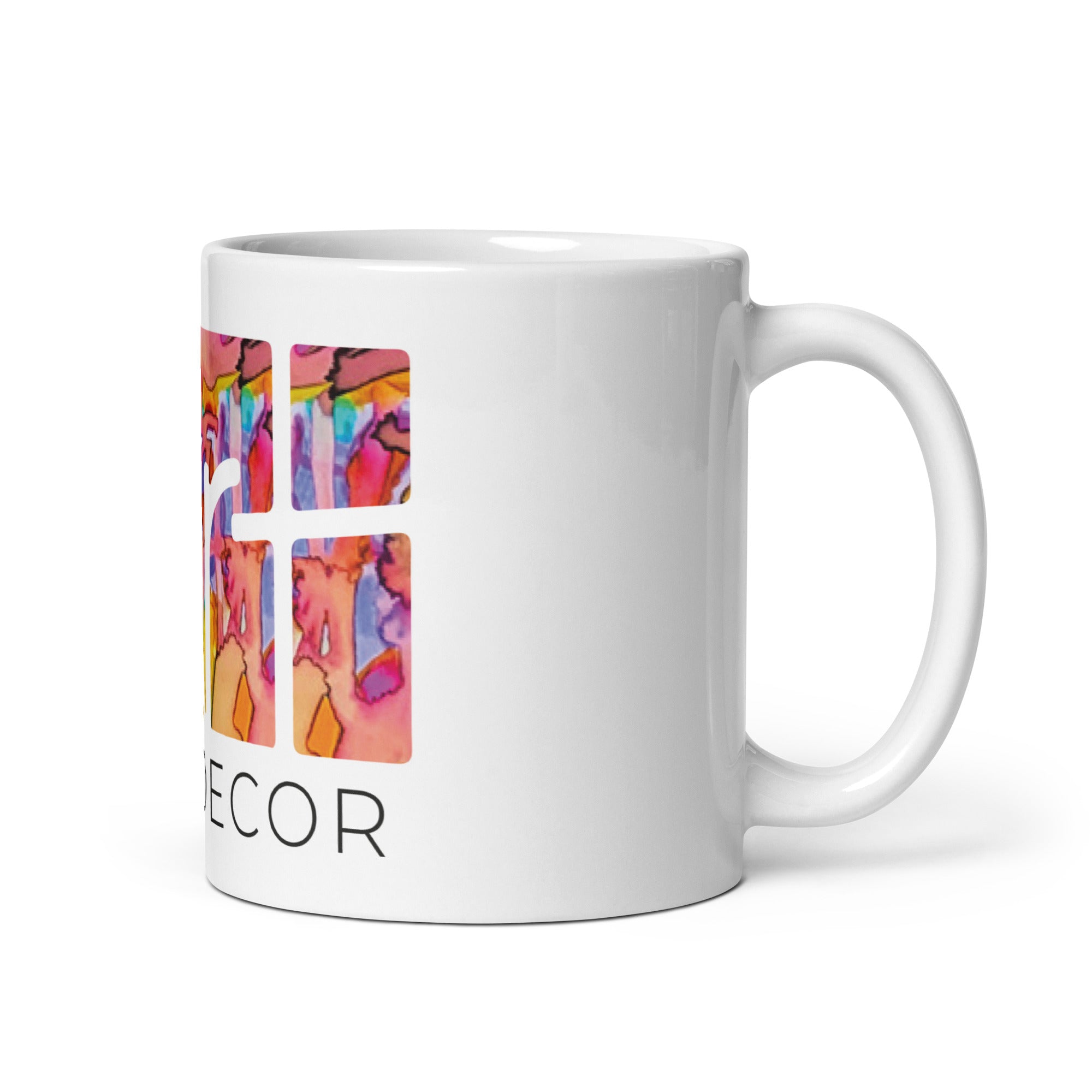 Art Love Decor White Glossy Mug - Art Love Decor