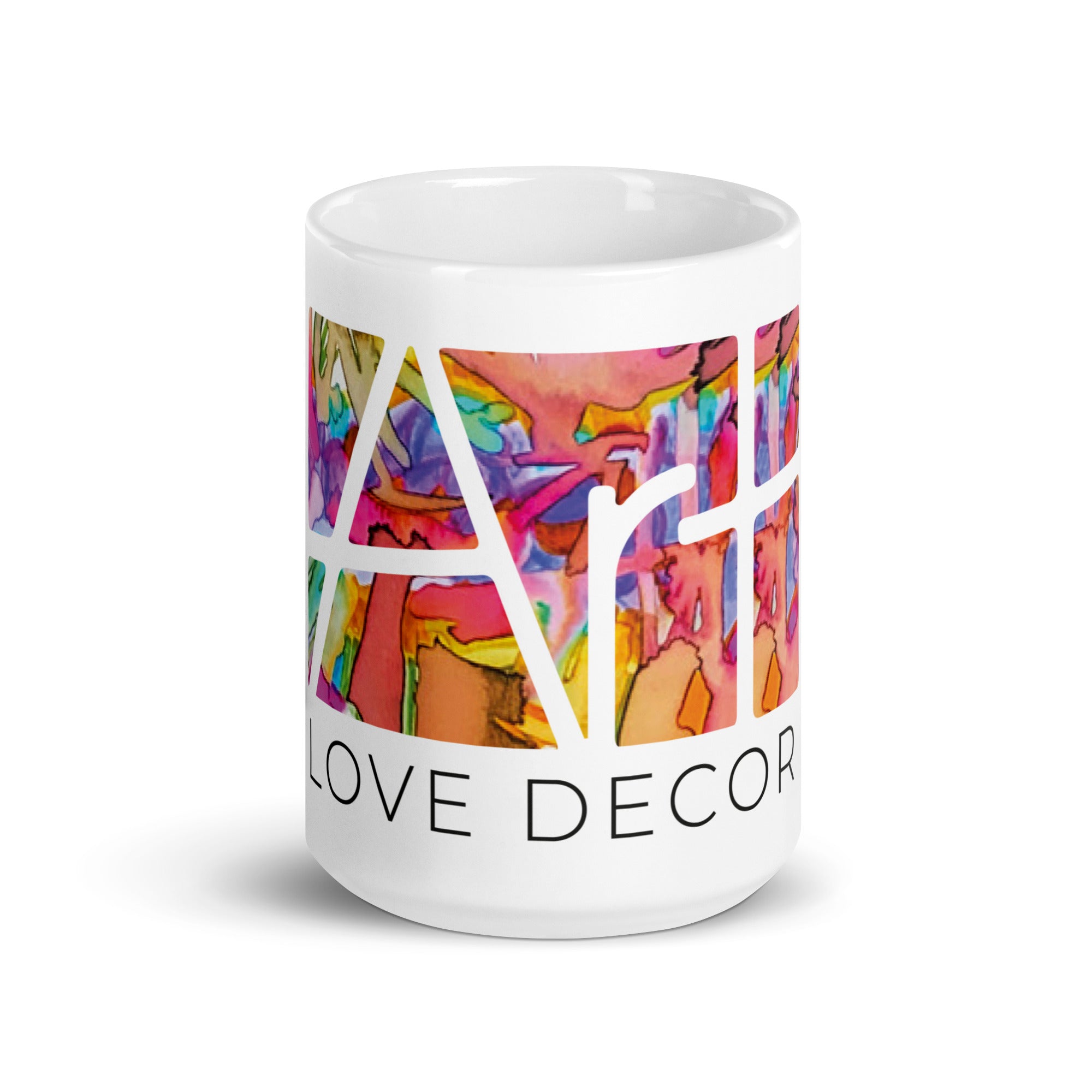 Art Love Decor White Glossy Mug - Art Love Decor