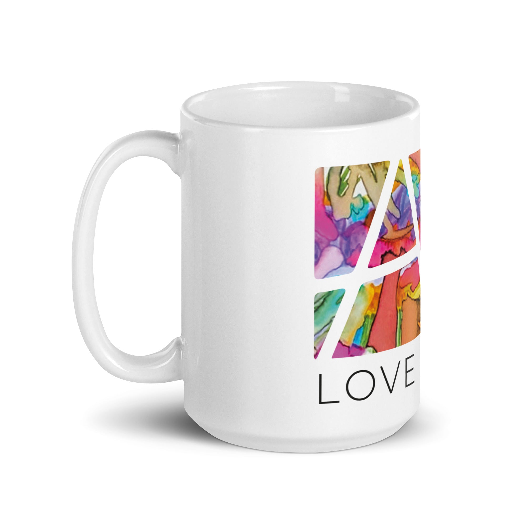 Art Love Decor White Glossy Mug - Art Love Decor