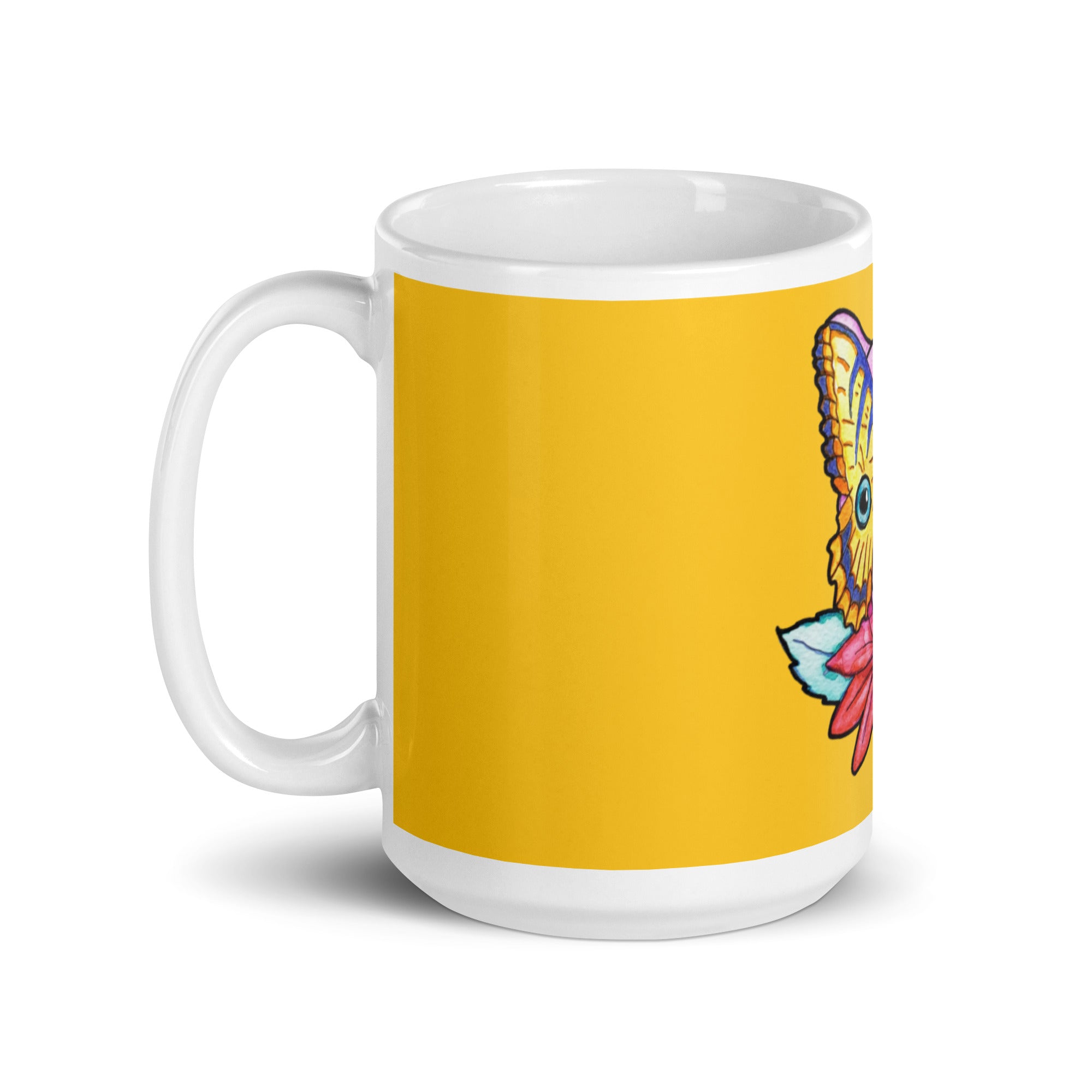 Kitty Flower Cat Mug