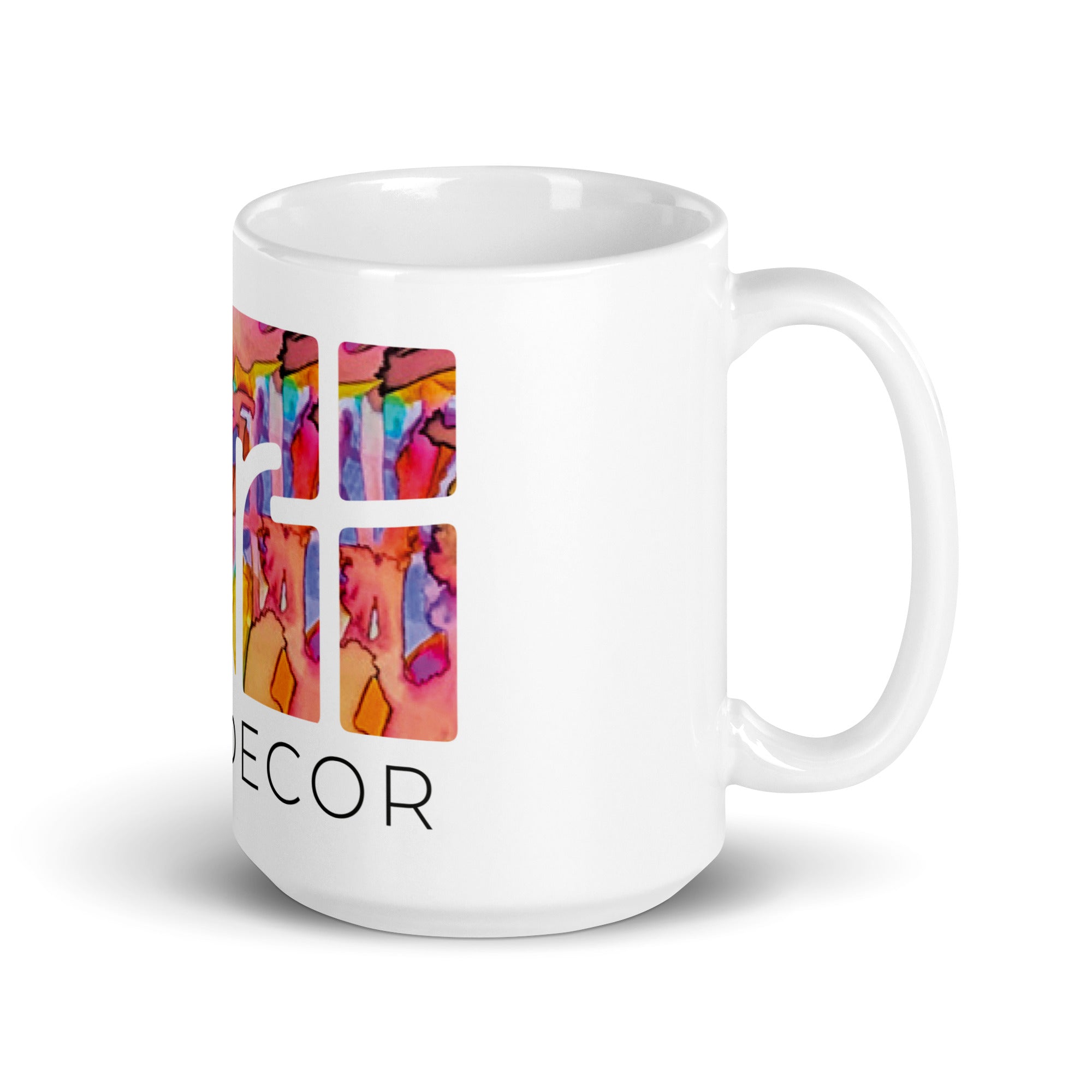 Art Love Decor White Glossy Mug - Art Love Decor