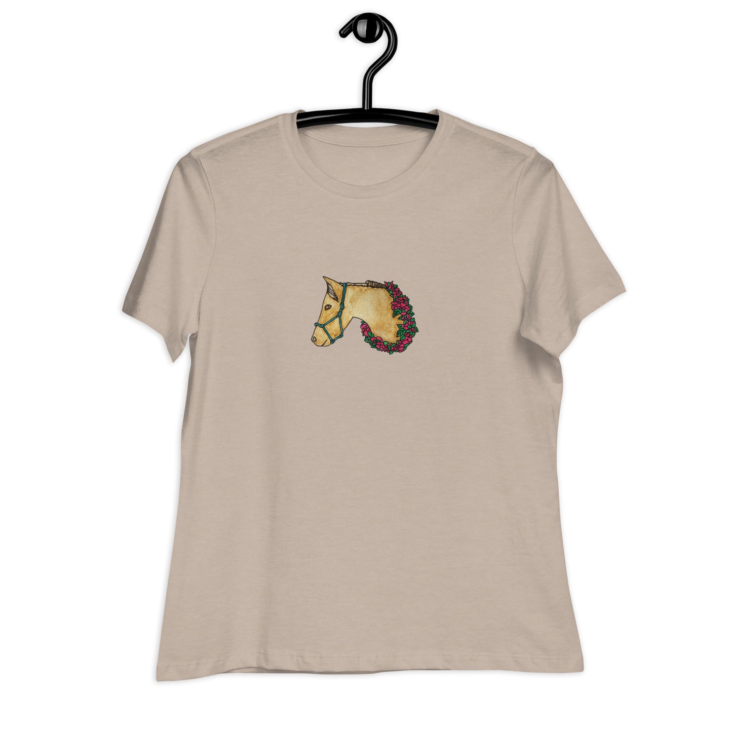 Horse Garland Women's Relaxed T-Shirt